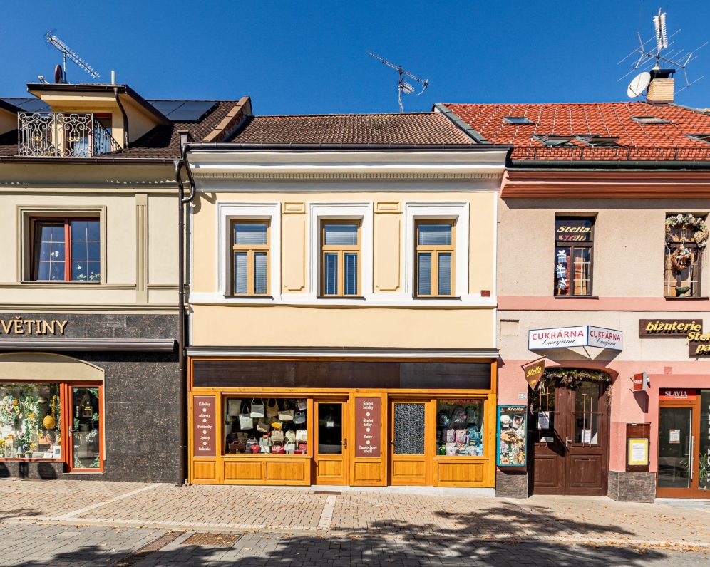 Prodej domu Benešov Masarykovo náměstí